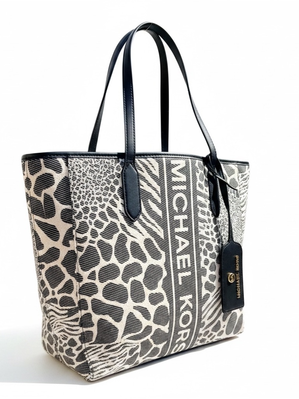 Michael Kors Sinclair Large Animal Jacquard Tote Bag. Excellent Condition
